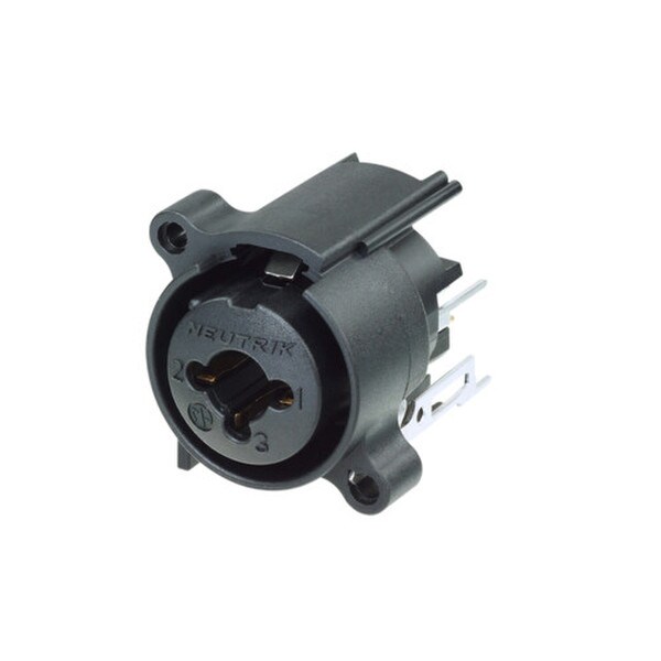 Main product image for Neutrik NCJ6FA-V-0 3 Pin XLR/Stereo Jack Female PCB Mount Receptacle with Retention Spring092-422